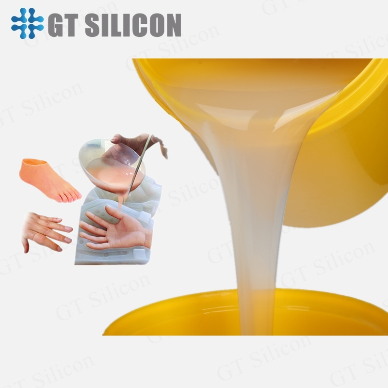 Platinum-Cure RTV-2 Silicone Rubber pour la fabrication de moisissures de haute précision