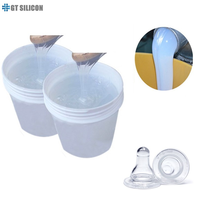 Caoutchouc de silicone de qualité alimentaire translucide pour fabrication de moisissures d'injection