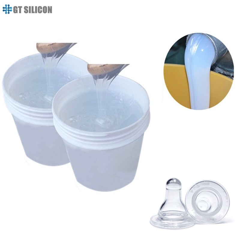 Caoutchouc de silicone de qualité alimentaire translucide pour fabrication de moisissures d'injection