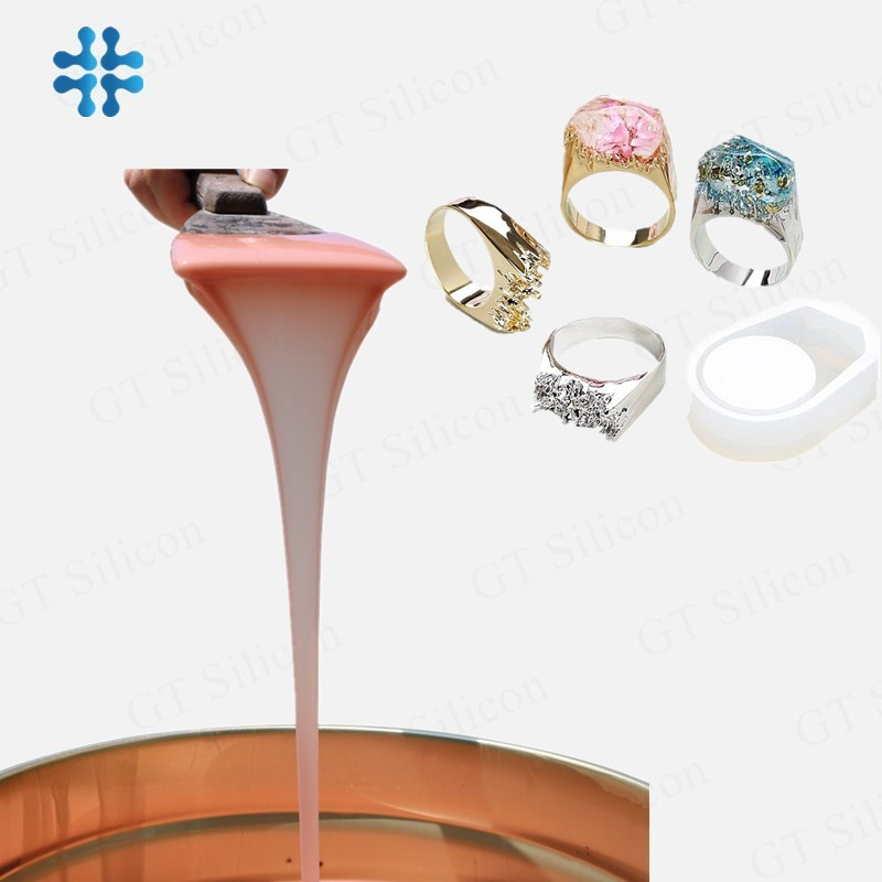 Caoutchouc de silicone en platine liquide pour moules à bijoux
