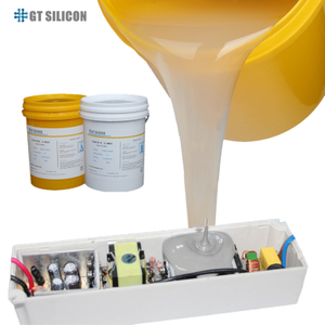 Caoutchouc de silicone liquide pour joints collés du rempotage électronique de PCB et des composants
